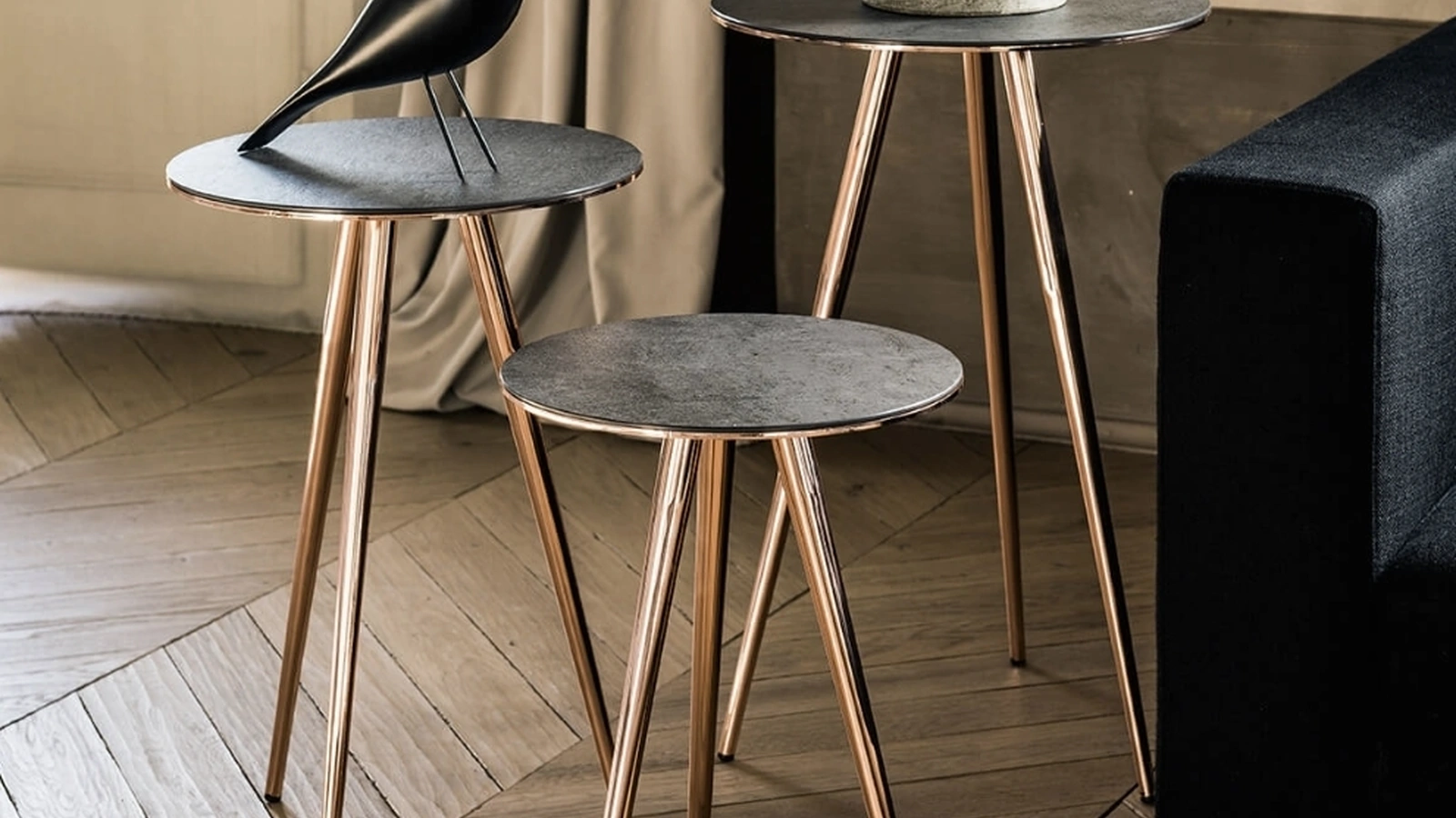 Tavolino Trip in ceramica di Midj