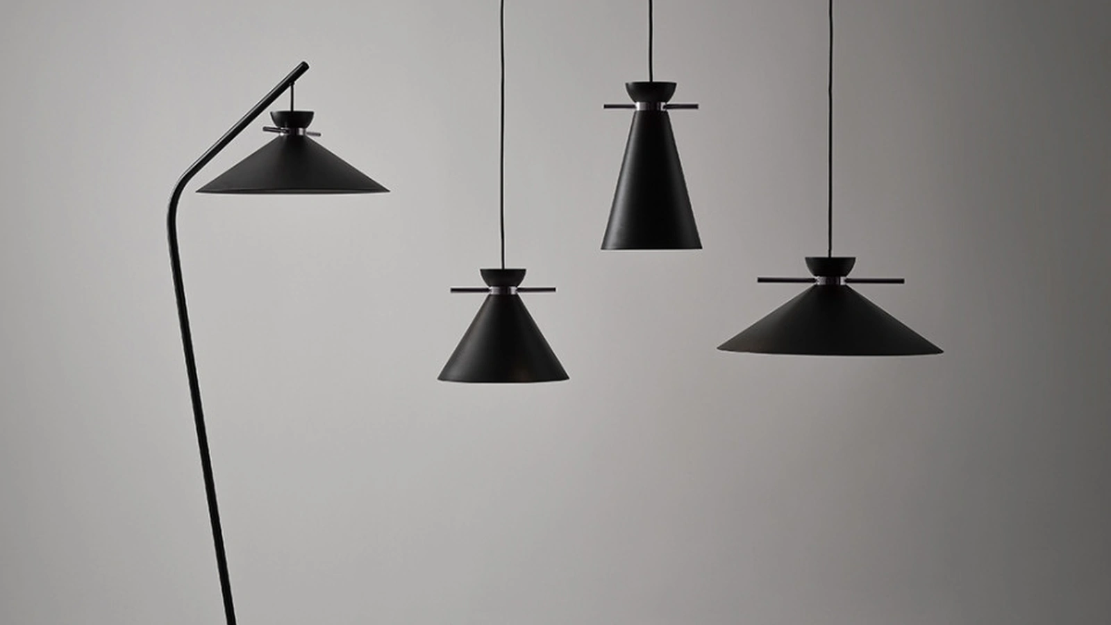 Lampada a sospensione Japan S in metallo di Midj