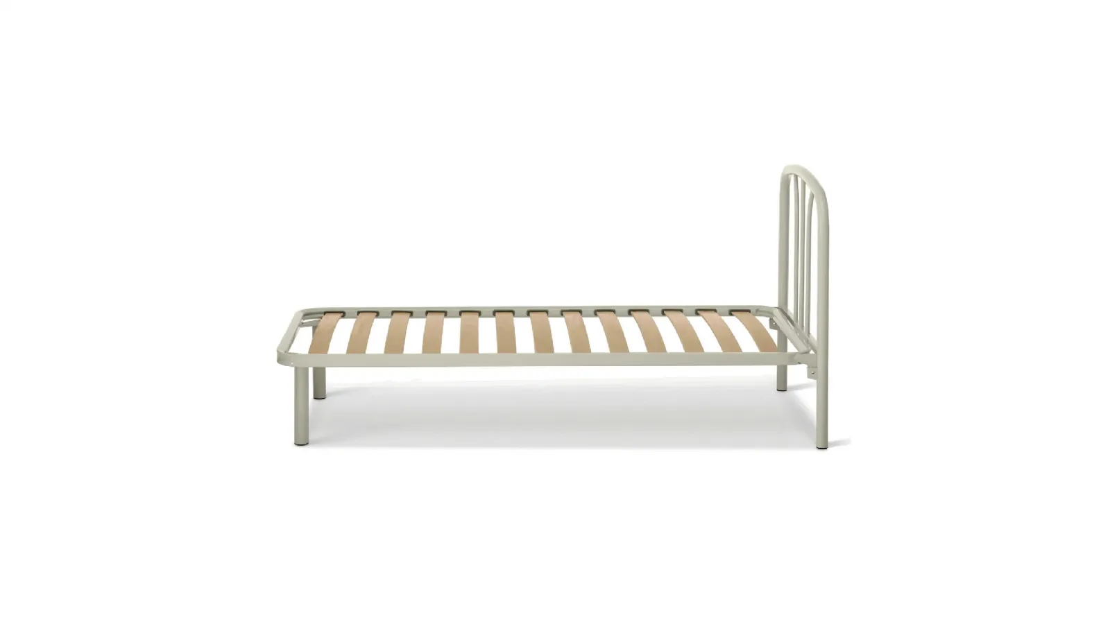 Rete letto singola con struttura letto Primula di Zigflex
