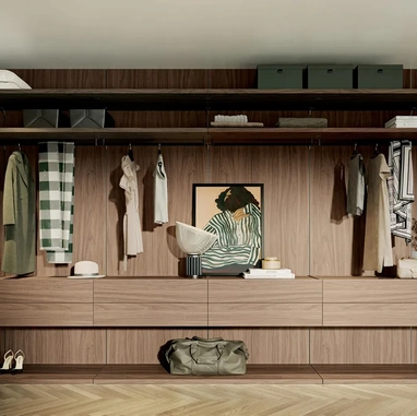 Cabina Armadio Rack System di Dielle Modus