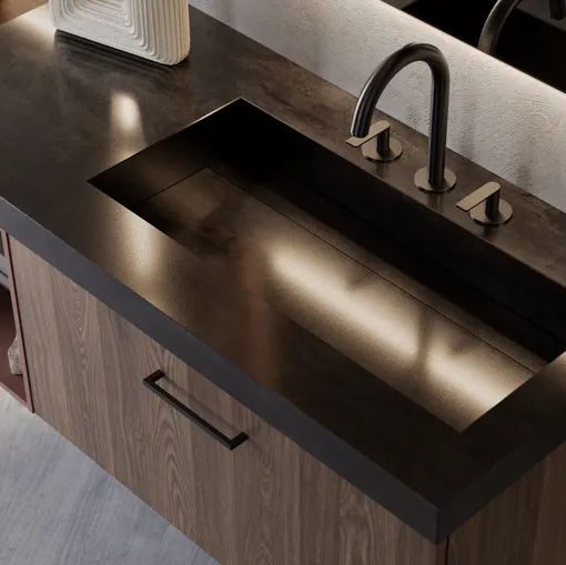 Mobile da Bagno sospeso Sistema Maniglia 32 di Puntotre