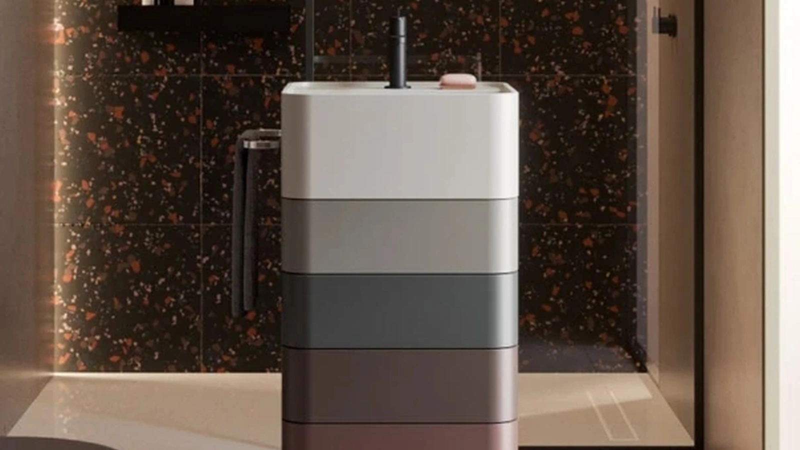 Lavabo di design Twist di RCR