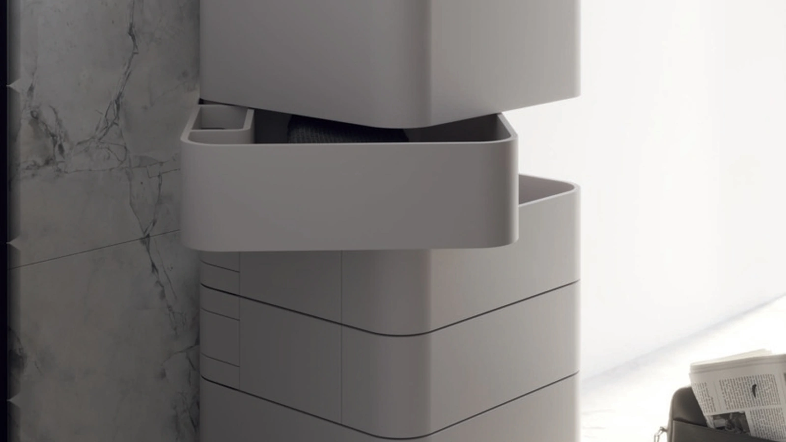 Lavabo di design Twist di RCR