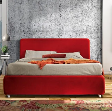 Letto con testiera Klem di Artigianaletti