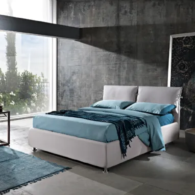 Letto con testiera Viola di Artigianaletti