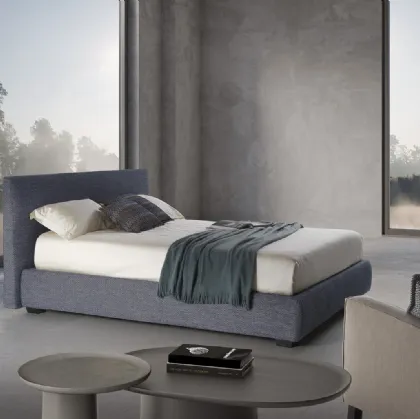 Letto in tessuto Forlì di GR Salotti