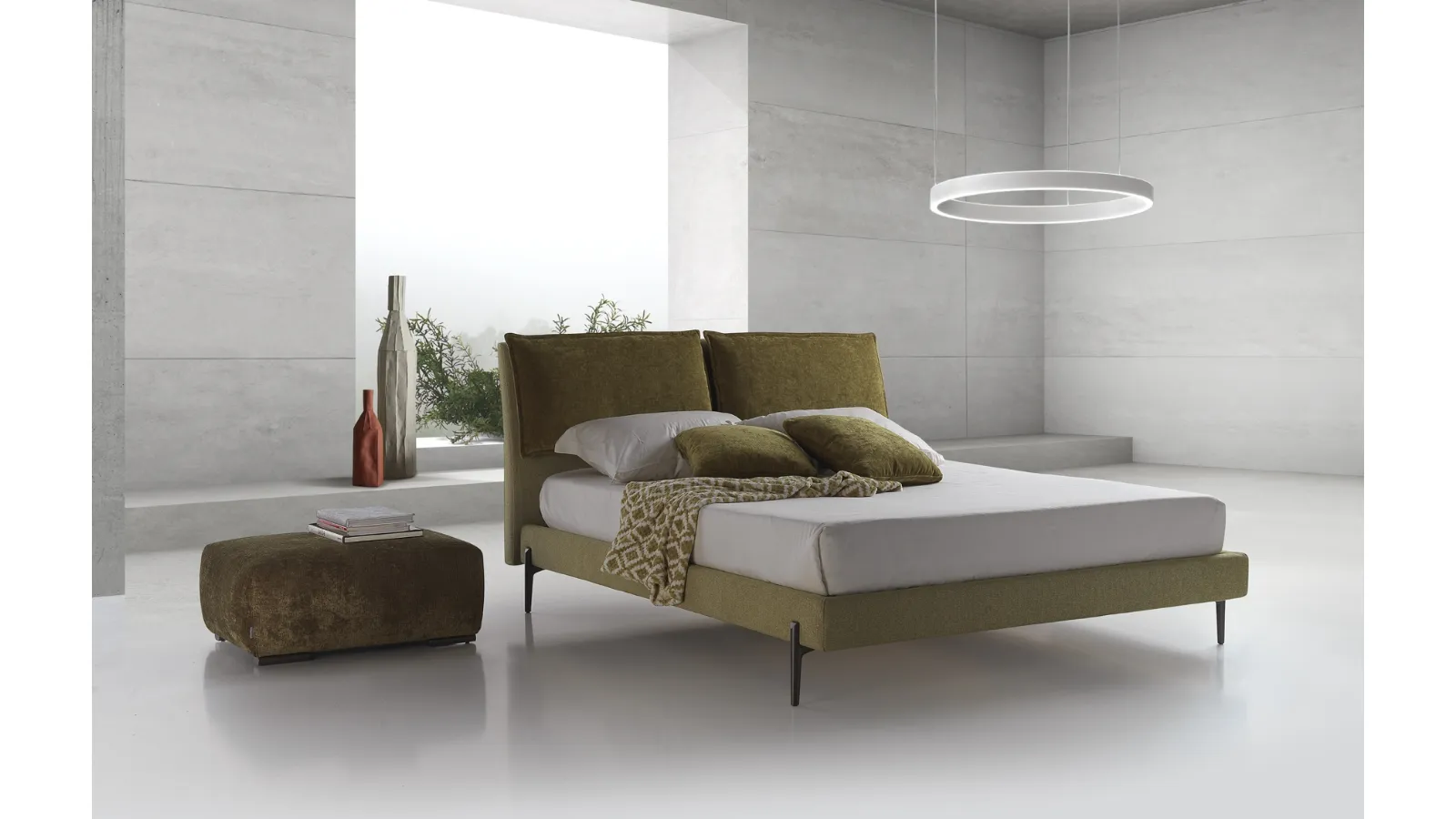 Letto matrimoniale Mast di GR Salotti
