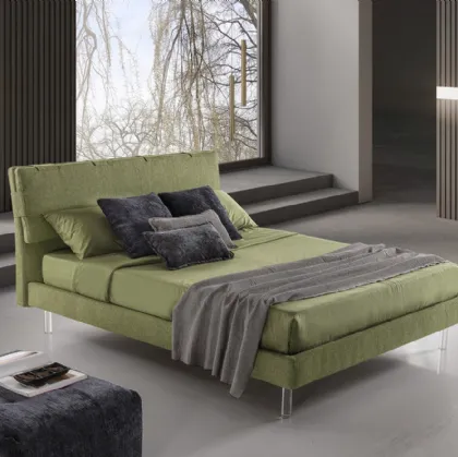 Letto Pisa in tessuto di GR Salotti