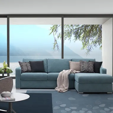 Divano letto con penisola Mix di GR Salotti