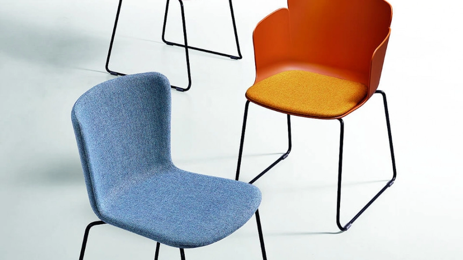 Sedia impilabile Calla S M_T di Midj