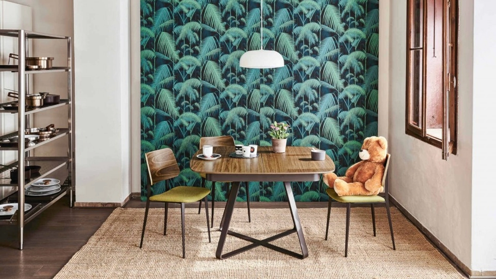 Sedia Joe S M TS LG in legno con seduta imbottita di Midj