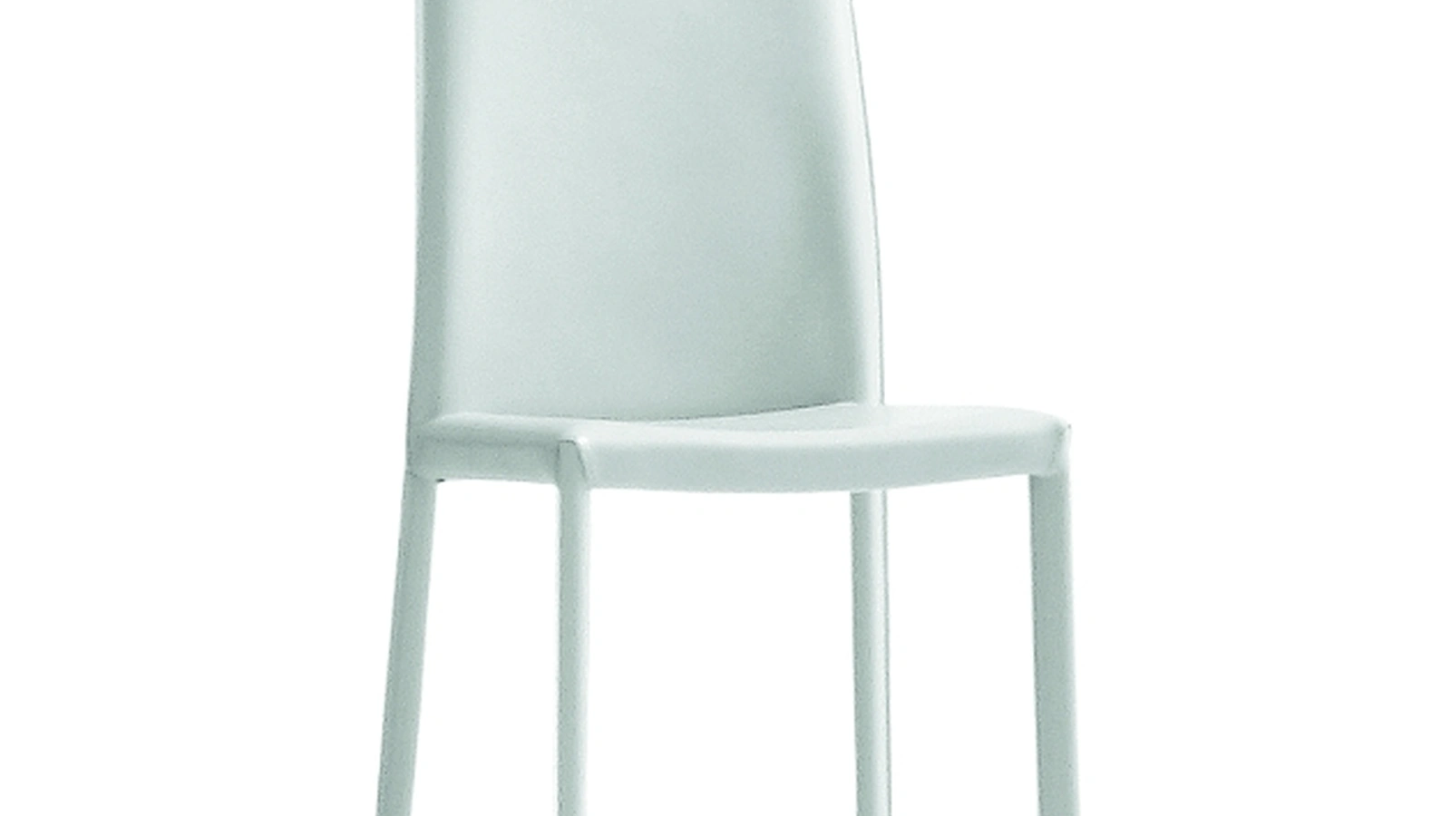 Sedia Nuvola rivestita in cuoio di Midj