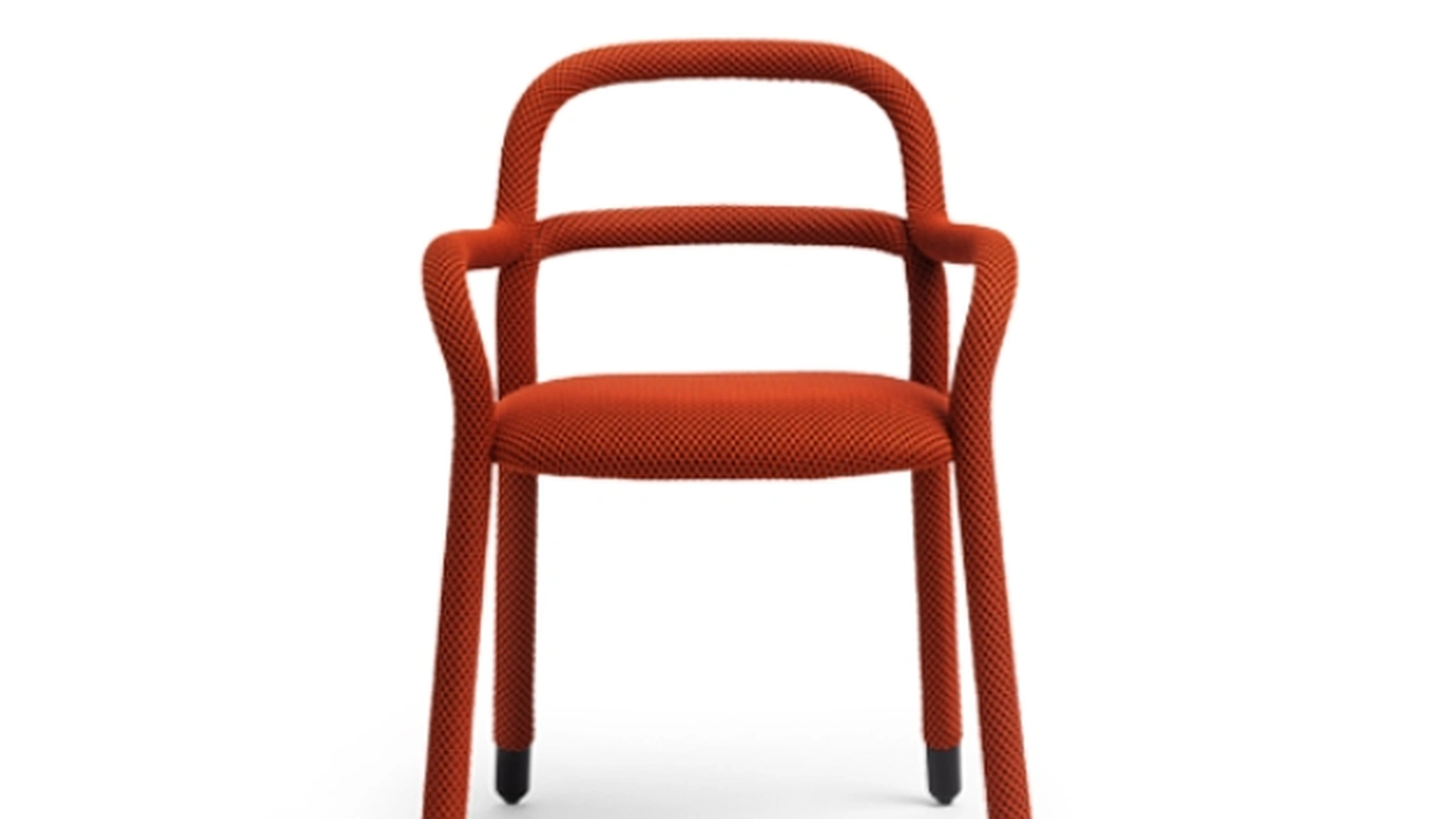 Sedia Pippi rivestita in tessuto di Midj