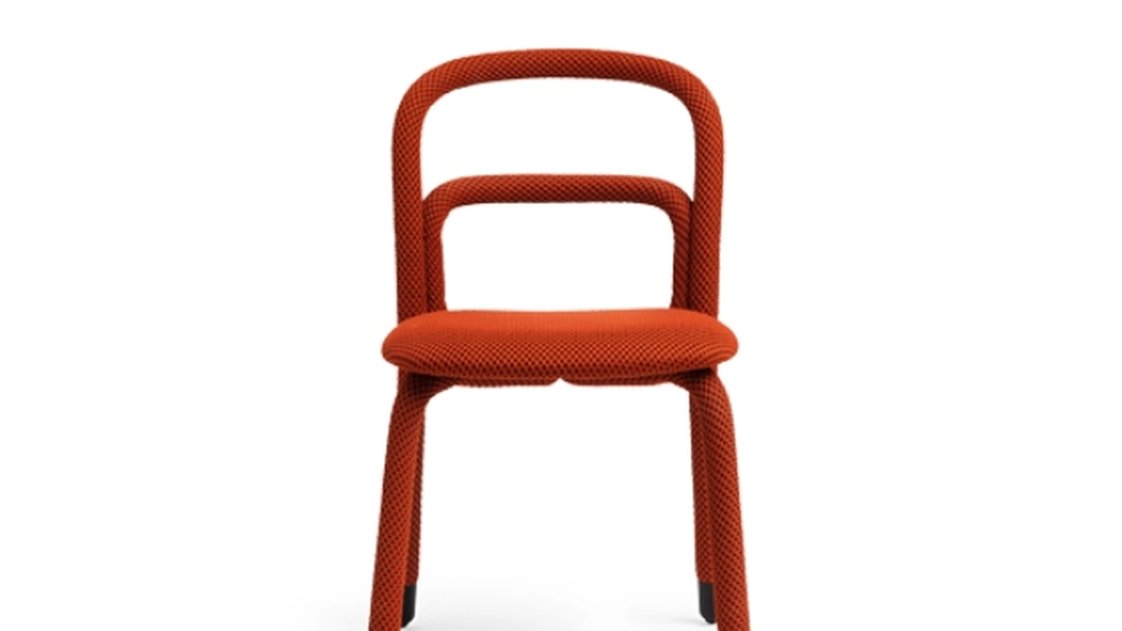 Sedia Pippi rivestita in tessuto di Midj