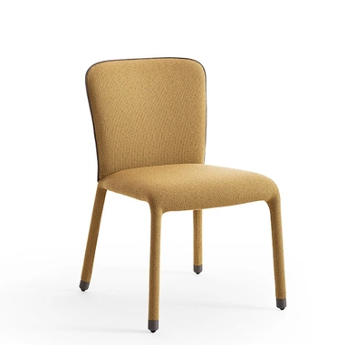 Sedia S1 rivestita in tessuto di Midj