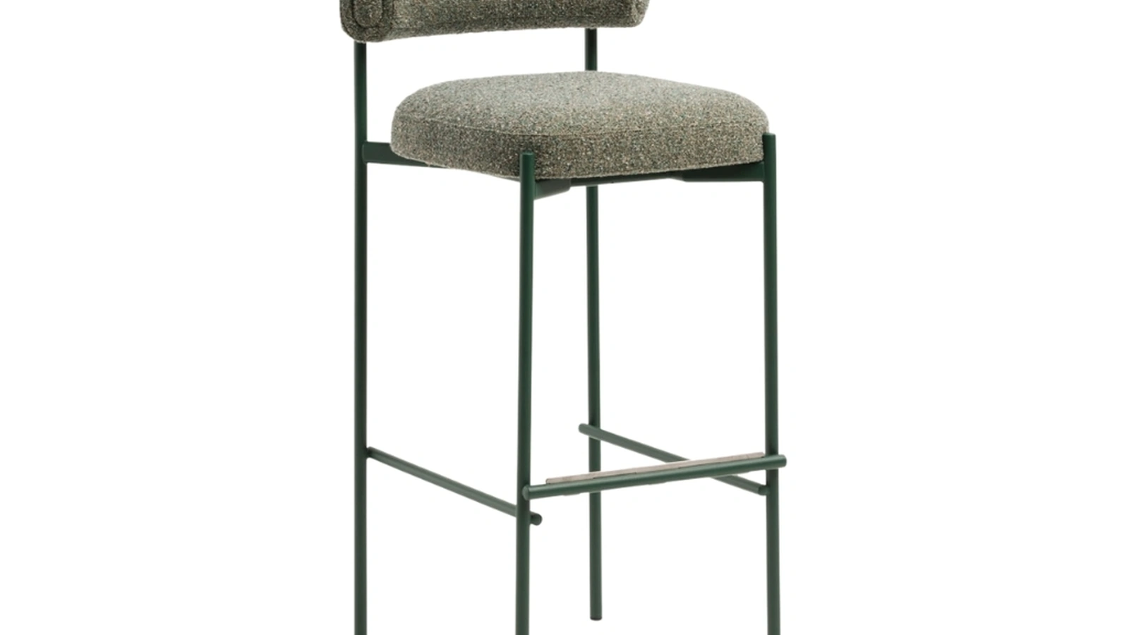 Sgabello in tessuto imbottito Amelie di Midj