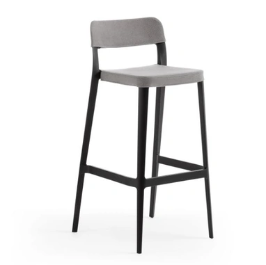 Sgabello Nenè in polipropilene e tessuto di Midj