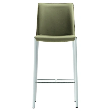 Sgabello in cuoio Nuvola di Midj