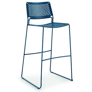 Sgabello Slim in metallo di Midj