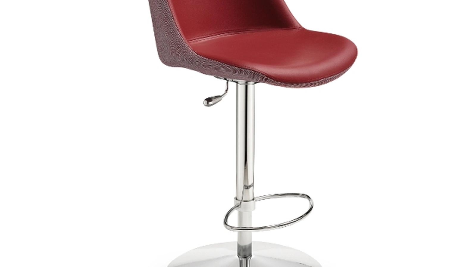 Sgabello Sonny in pelle di Midj