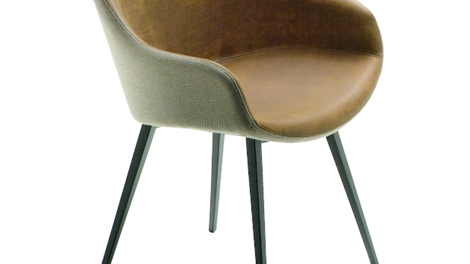 Sedia Sonny in pelle di Midj