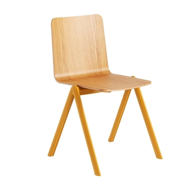 Sedia Stack S PP_LG in legno di Midj