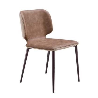 Sedia Wrap in pelle di Midj