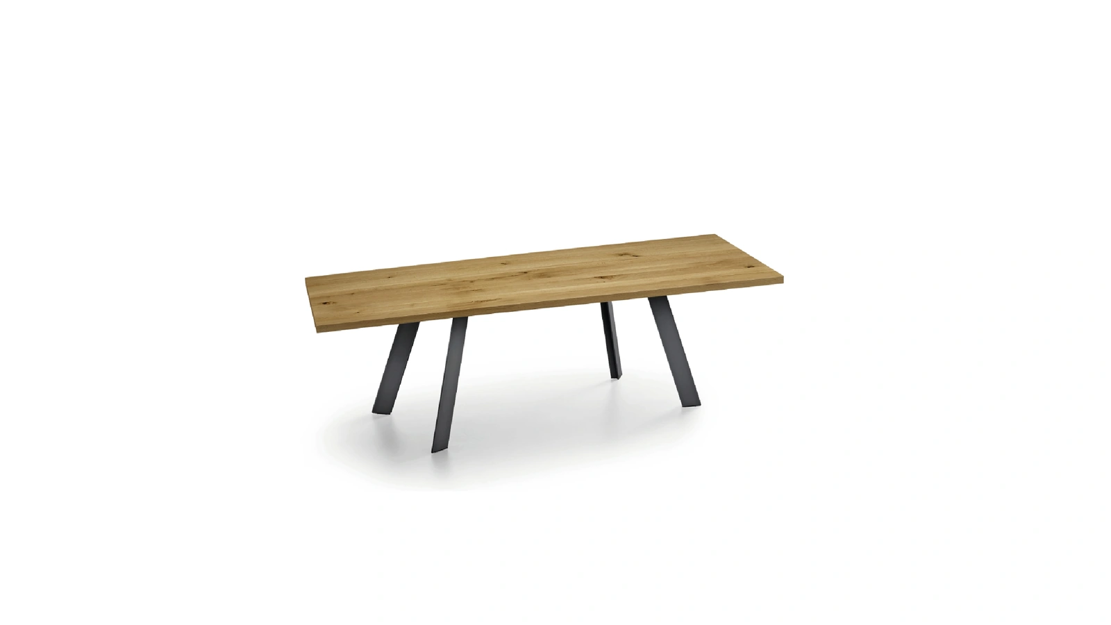 Tavolo Alexander in legno massello di Midj