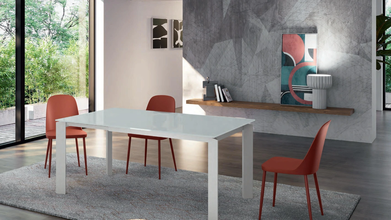 Tavolo Frame Glass di Stones