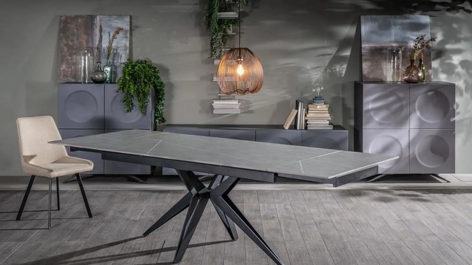 Tavolo allungabile Match 02 di Stones