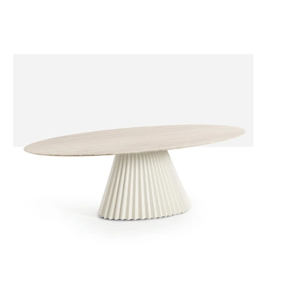 Tavolo Plissé Ellittico di Midj
