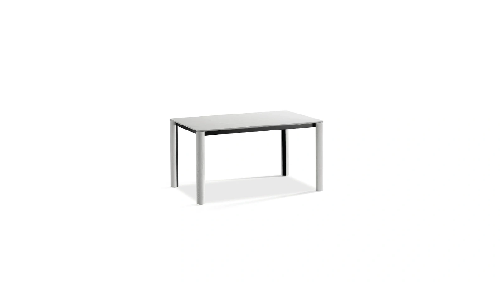 Tavolo Woody in legno impiallacciato di Midj