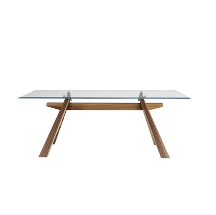 Tavolo in vetro Zeus LG di Midj