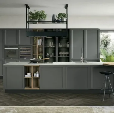 Cucina Classica con isola Bellaria 01 di Forma Cucine