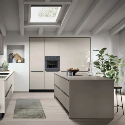 Cucina Moderna con isola Colibrì Intra di Forma Cucine